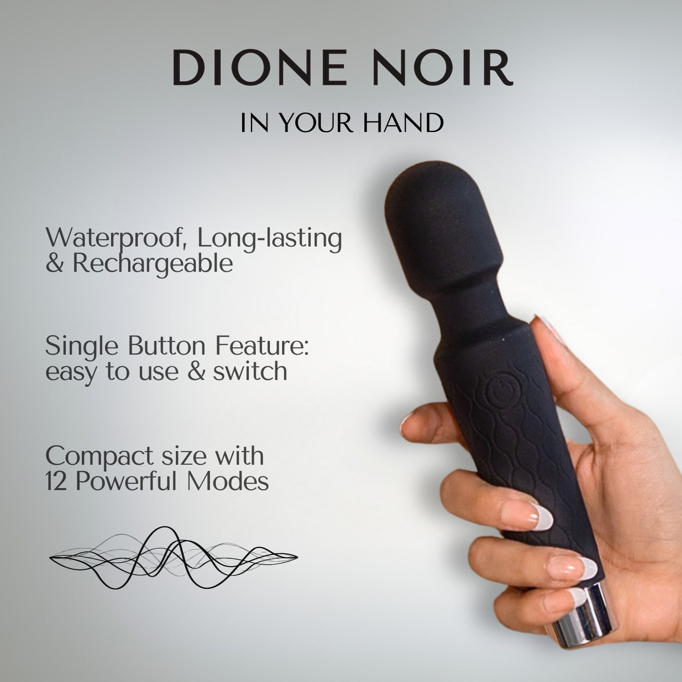 Dione Massager- Noir