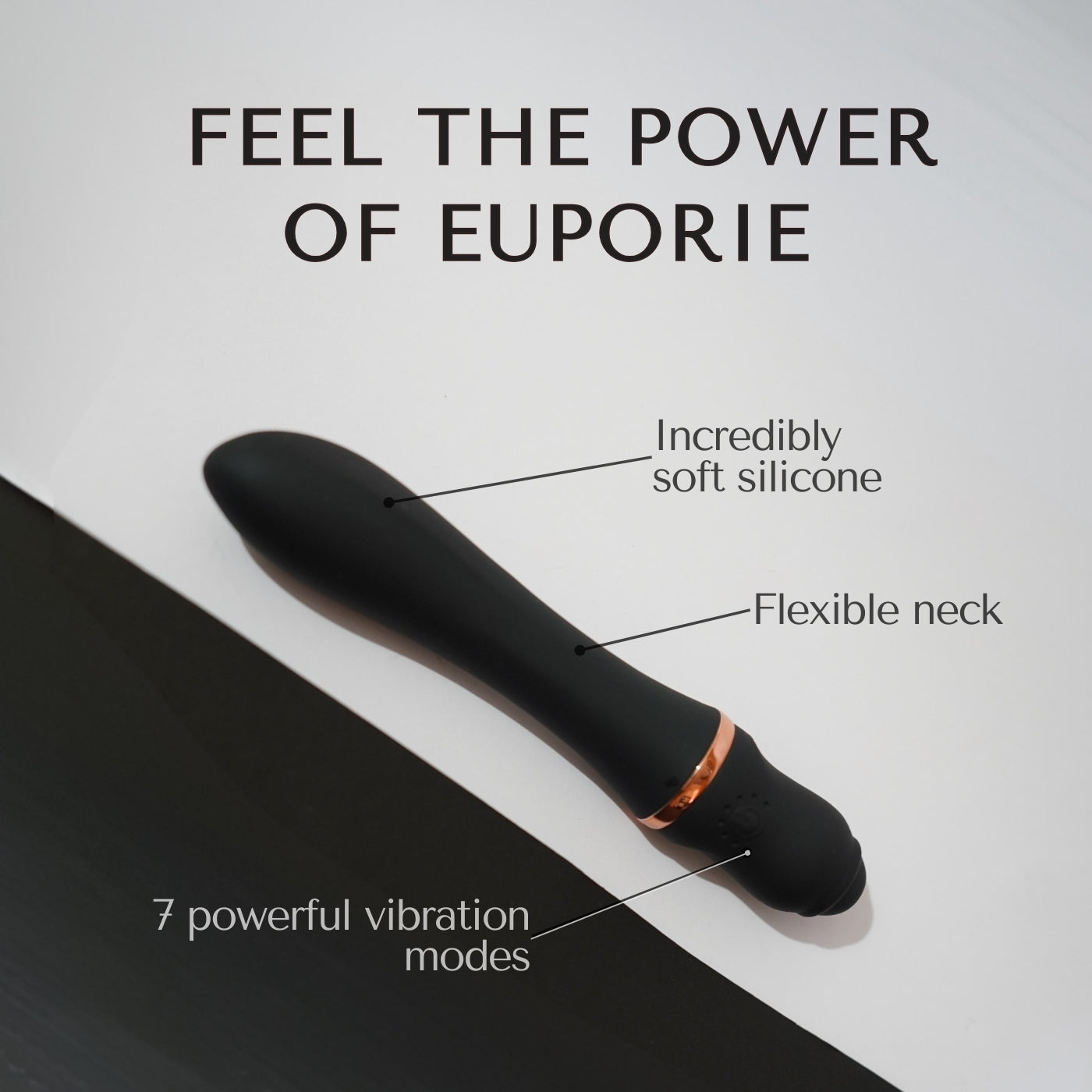 Euporie Massager- Noir