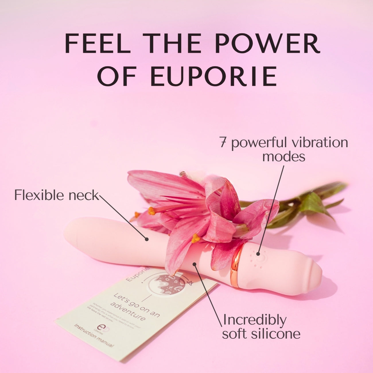 Euporie Massager- Rose