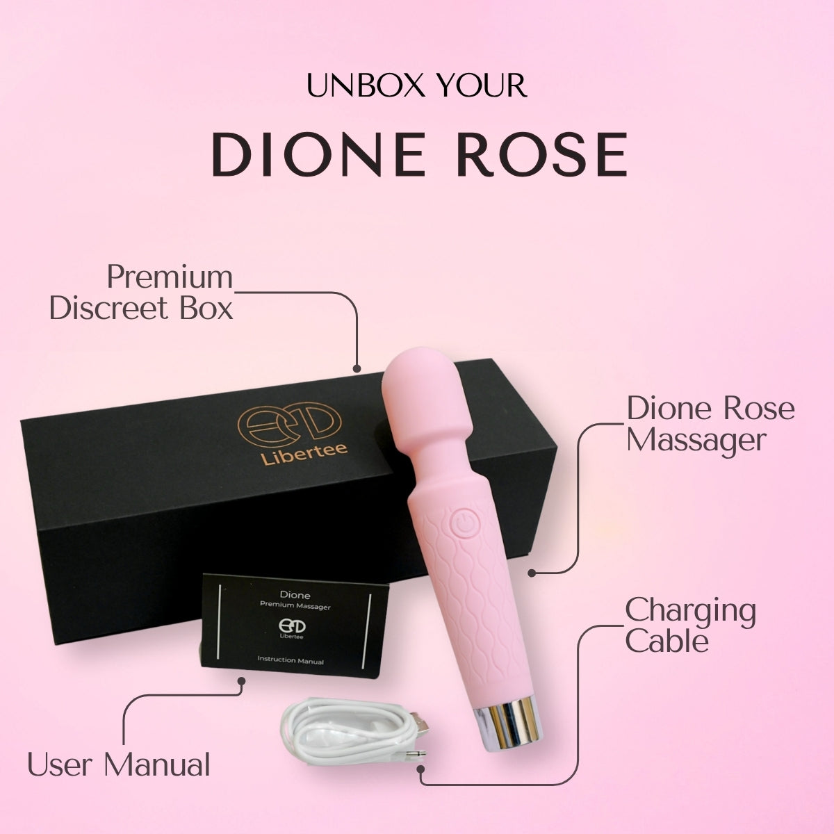 Dione Massager- Rose