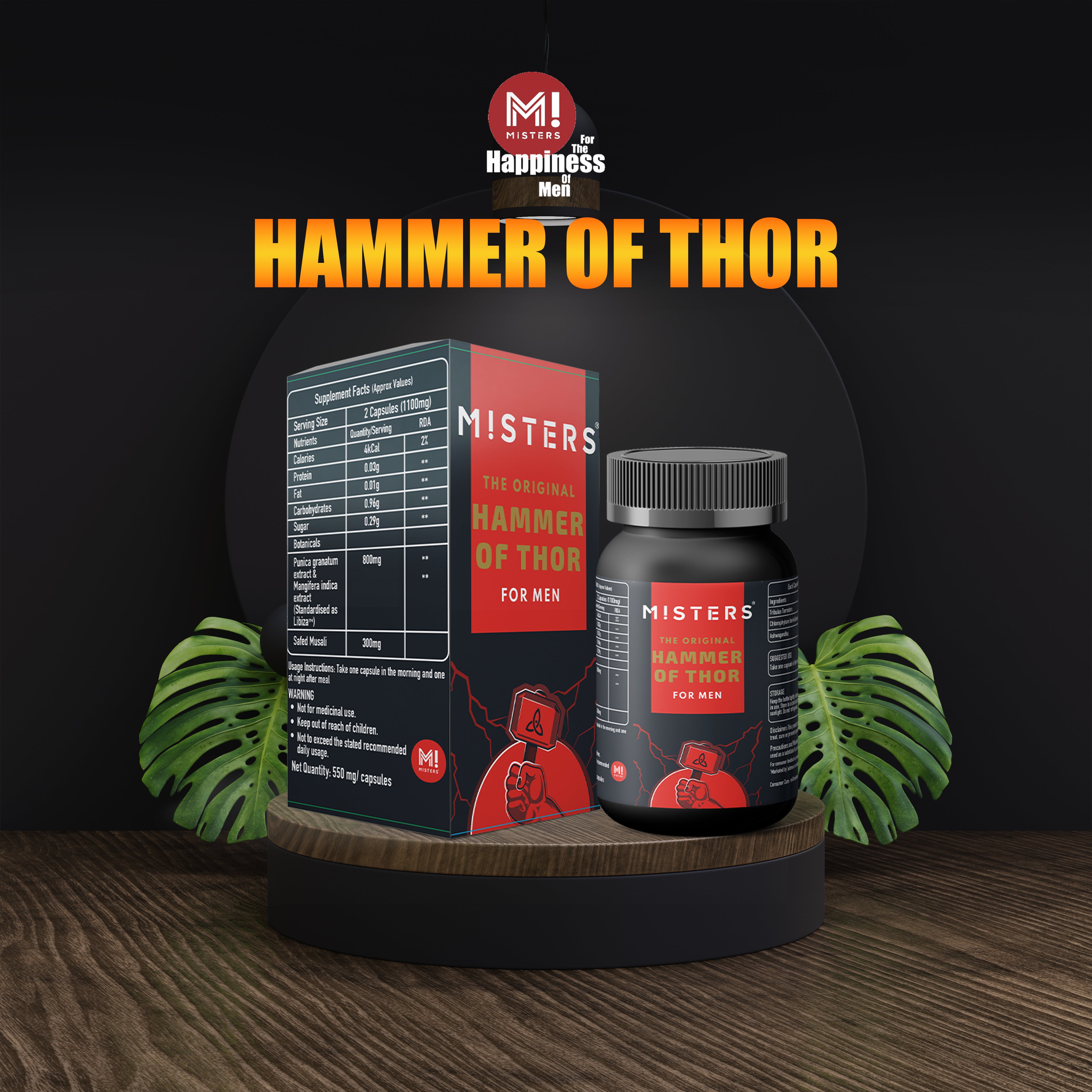 Misters Hammer of Thor (60 Caps)